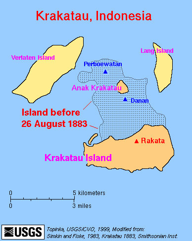 Krakatoa Map