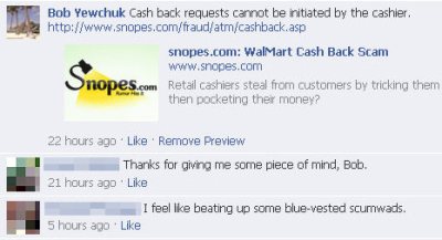 Wal-Mart Responses