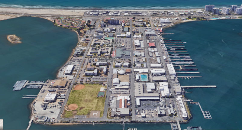 Google, Coronado Naval Base, Angled